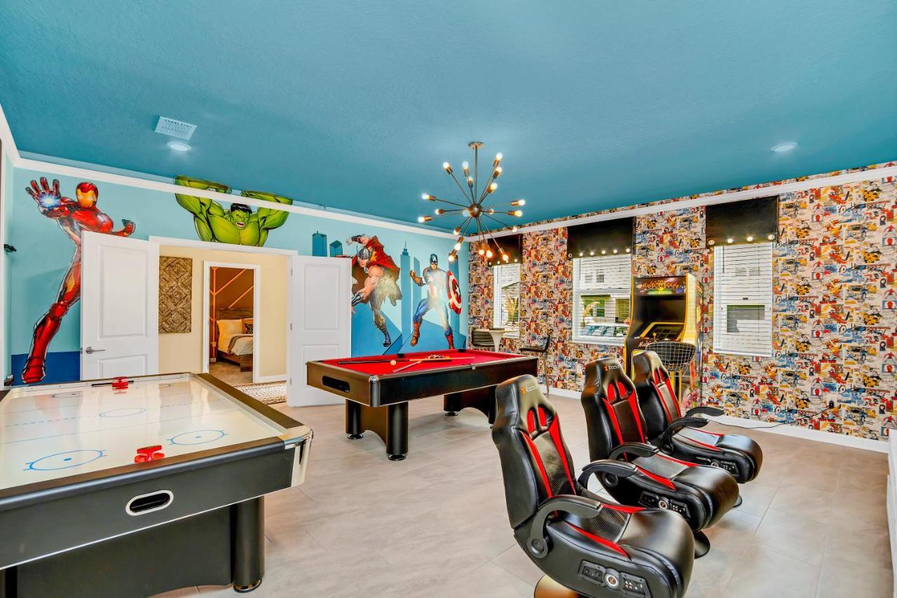 Large Villa, Private Poolgame Roommovie Theater Kissimmee Buitenkant foto